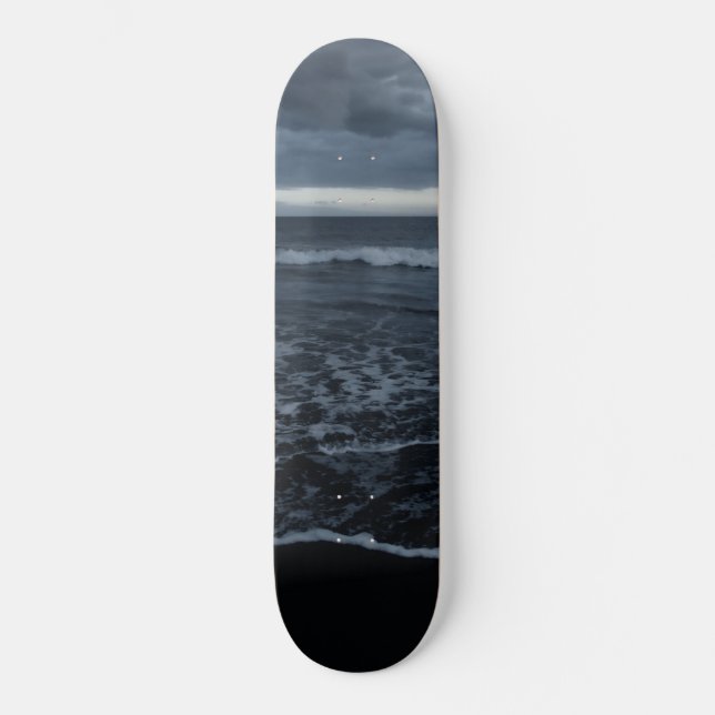 Mystic Atlantic Ocean #1 #ocean #wall #art Skateboard (Vorderseite)