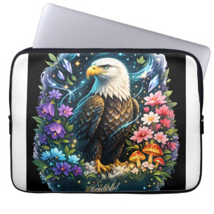 Mystic Bald Eagle iPad Smart Laptop Hülle Tasche
