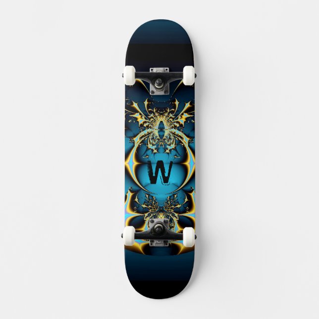 Mystic Ball Monogram Skateboard (Vorderseite)