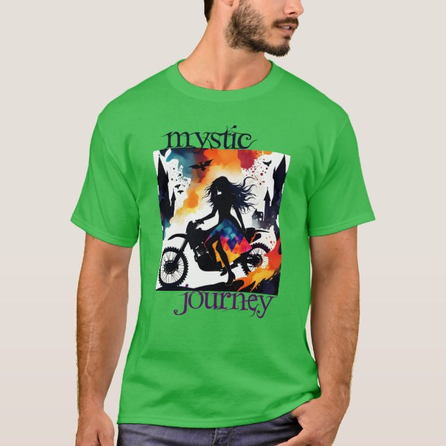 Mystic Biker's Journey T-Shirt (Vorderseite)