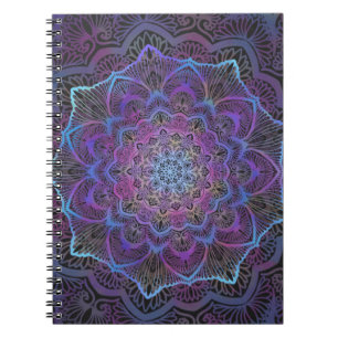Mystic Bloom Mandala Notizblock