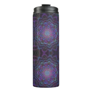 Mystic Bloom Mandala Thermosbecher