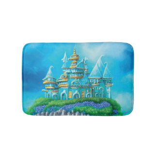 Mystic Blue Palace Bath Mat Badematte