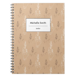 Mystic Bohemisch Beige Notizblock
