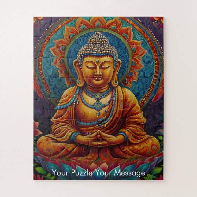Mystic Boho Buddha Mandala (Vertikal)