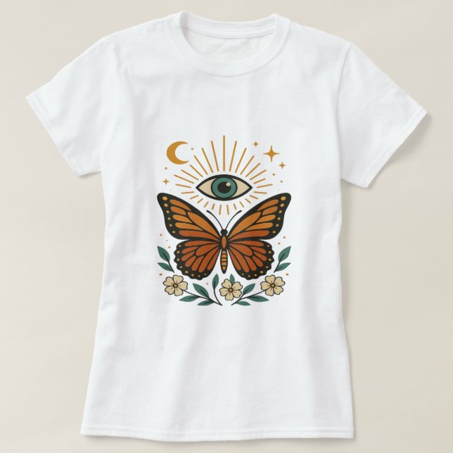 Mystic Butterfly Vision T-Shirt (Design vorne)
