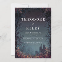 Mystic Castle Wedding Einladung