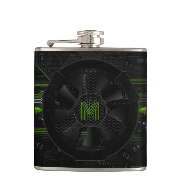 Mystic Core Personalisierte Flasche Flachmann (Vorderseite)