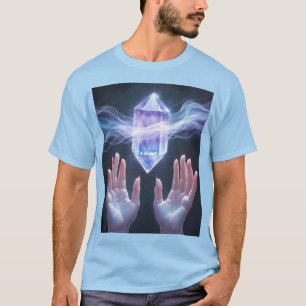 Mystic Crystal Energy T - Shirt - Spiritual & SciF