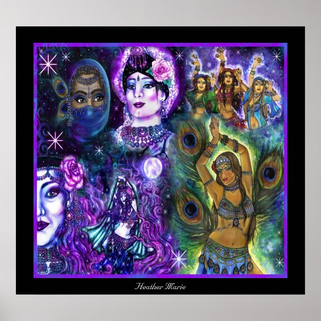 Mystic Dancers Poster (Vorne)