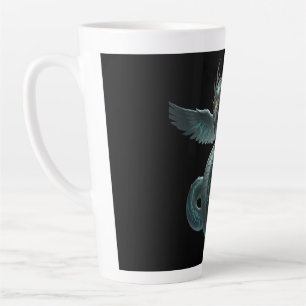 Mystic Dragon Tasse – Blaue und grüne Fantasie
