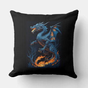 Mystic Dragon Throw Kissen