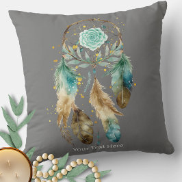 Mystic Dreamcatcher Spirituelle Metaphysische Yoga Kissen