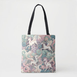 Mystic Elegance: Pastel Kirin Whispers Tasche
