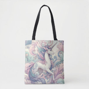 Mystic Elegance: Pastel Kirin Whispers Tasche