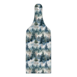 Mystic Evergreen Forest  Schneidebrett