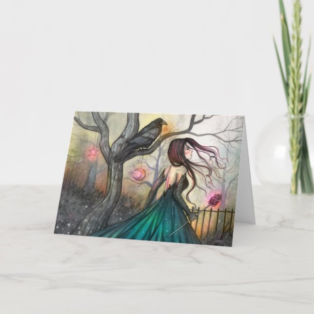 Mystic Fantasy Art von Molly Harrison Karte (Vorderseite)