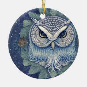 Mystic Fantasy Fowl Keramik Ornament