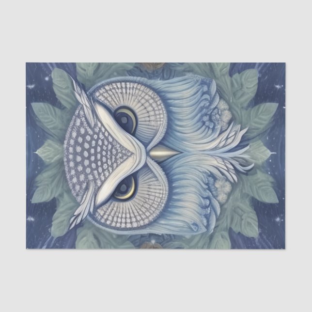 Mystic Fantasy Fowl Seidenpapier (Vorderseite)