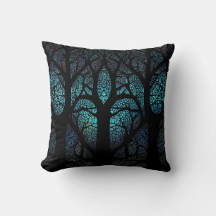 Mystic Forest Mosaik Kissen