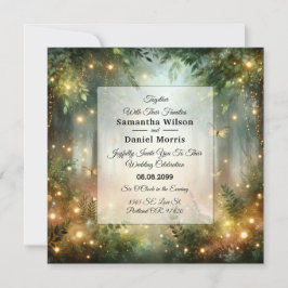 Mystic Forrest Meadow Magic Einladung