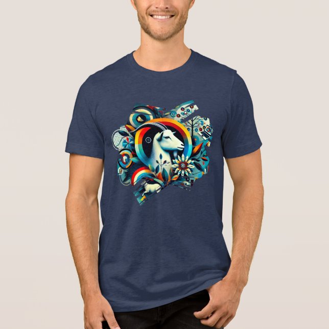 Mystic G.O.A.T - Digital Print T - Shirt (Vorderseite)