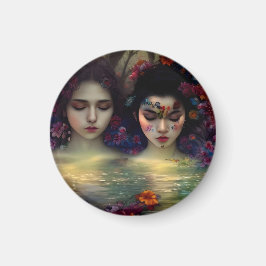 Mystic Garden: Blumenträume Magnet