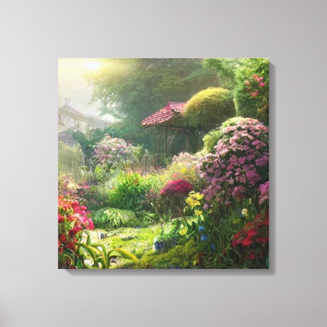 Mystic Garden Leinwanddruck (Vorderseite)