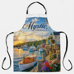 Mystic, Hafen von Connecticut Schürze