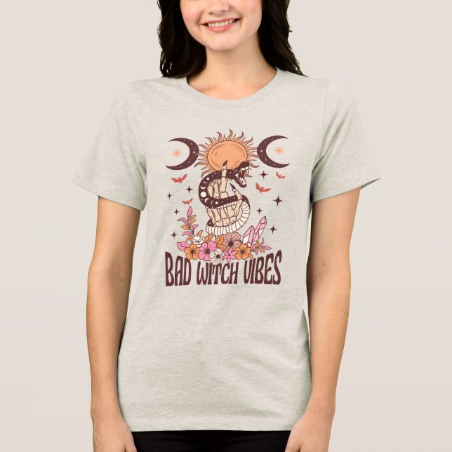 Mystic Hexch Vibes Hexch Snake Tri-Blend Shirt (Vorderseite)