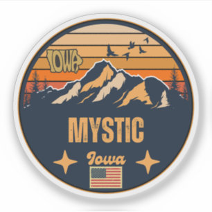 Mystic, Iowa Aufkleber