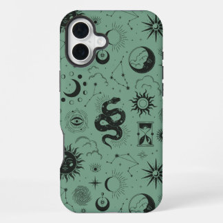 Mystic Kundalini Pattern iPhone 16 Plus Hülle