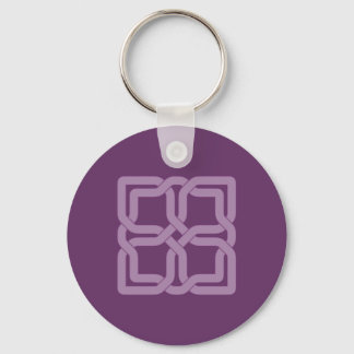 Mystic Lilac keltischer Knoten Schlüsselanhänger