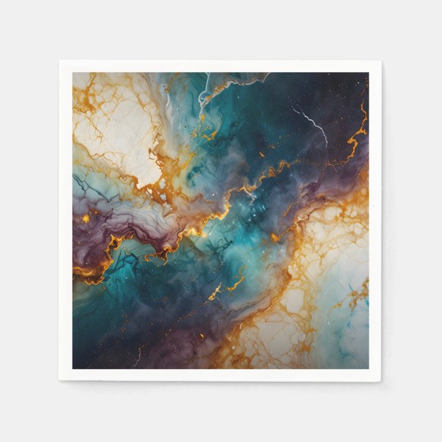 Mystic Marble Serviette (Vorderseite)