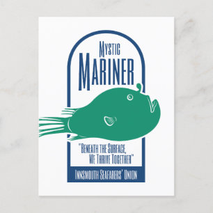 Mystic Mariner Innsmouth Seafarers Gewerkschaft Postkarte