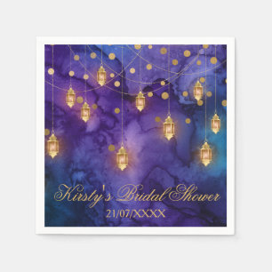Mystic Marrakesh Nights Laterns Brautparty Serviette