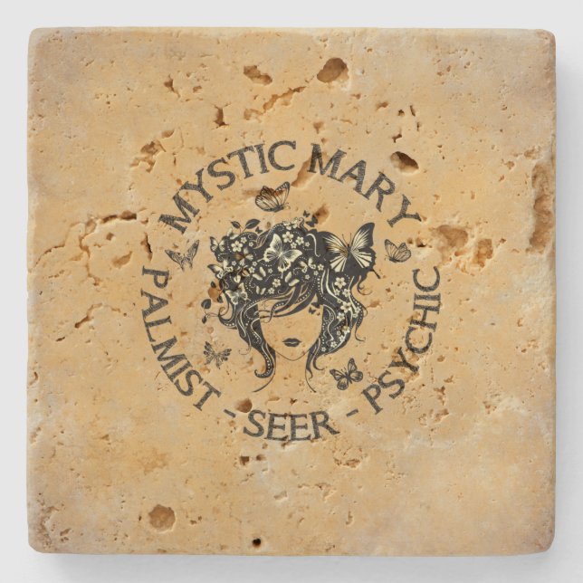 MYSTIC MARY STEINUNTERSETZER (Vorderseite)