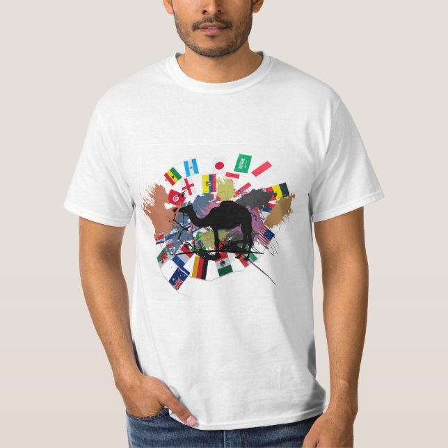 Mystic Millie Camel T - Shirt (Vorderseite)