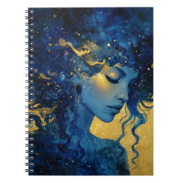 Mystic Moon Goddess Notebook Notizblock