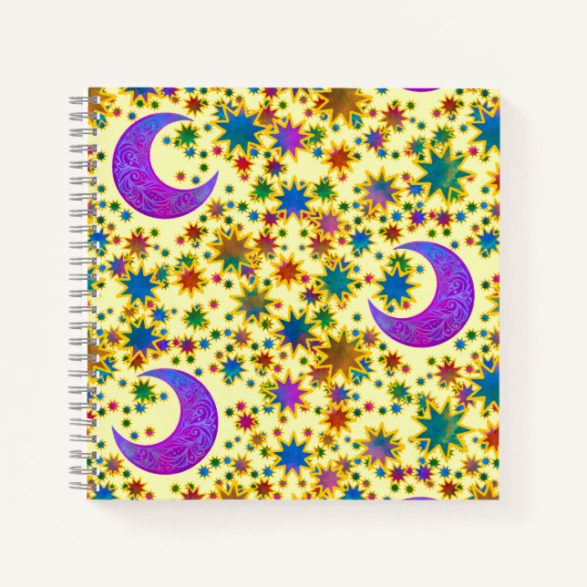 Mystic Moon Soul Light Notizbuch (Vorderseite)