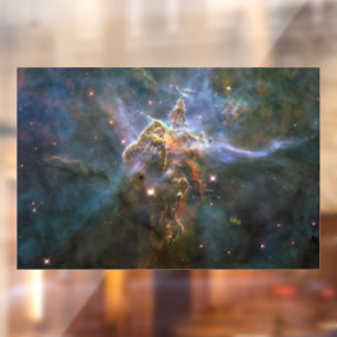 Mystic Mountain im Carina-Nebel Hubble-Weltraumtel Fensteraufkleber