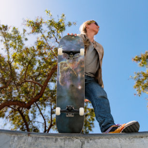Mystic Mountain im Carina-Nebel Hubble-Weltraumtel Skateboard