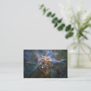 Mystic Mountain im Carina-Nebel Hubble-Weltraumtel Visitenkarte
