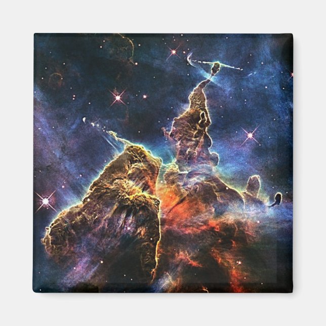 Mystic Mountain in Space NASA Magnet (Vorne)