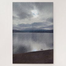 Mystic Mountain Lake Landschaft Puzzle