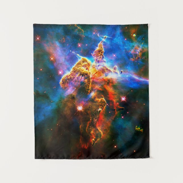 Mystic Mountain Small Wandteppich (Vorderseite)