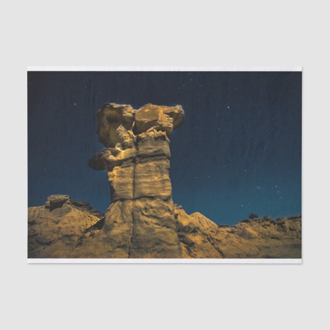 Mystic Mountainscape Ischigualasto Park, Argentini Seidenpapier (Vorderseite)