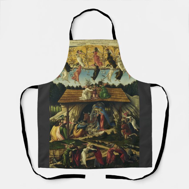 Mystic Nativi von Sandro Botticelli Schürze (Vorderseite)