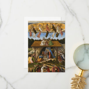 Mystic Nativity, 1500 von Sandro Botticelli Dankeskarte