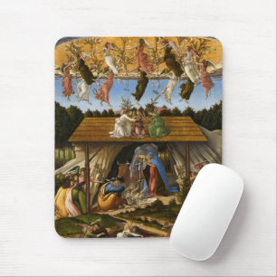 Mystic Nativity, 1500 von Sandro Botticelli Mousepad